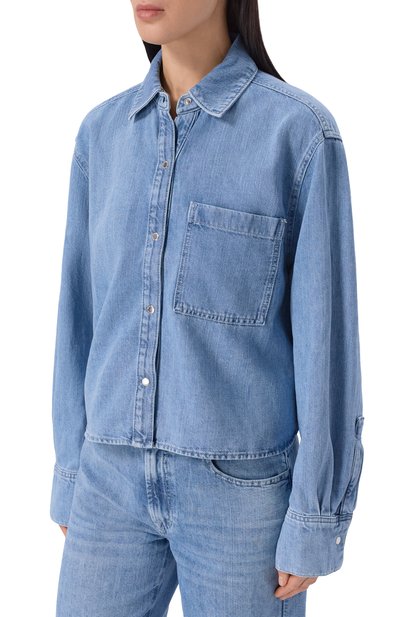 Джинсовая рубашка ivy 7 FOR ALL MANKIND, арт. 7U7J0U03-IRI, фото 3