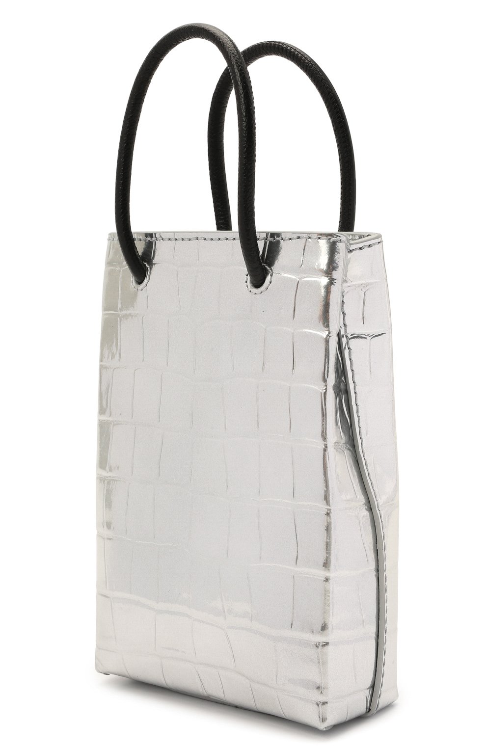 Кожаный чехол shopping для телефона BALENCIAGA, арт. 593826/1S4EN, фото 3