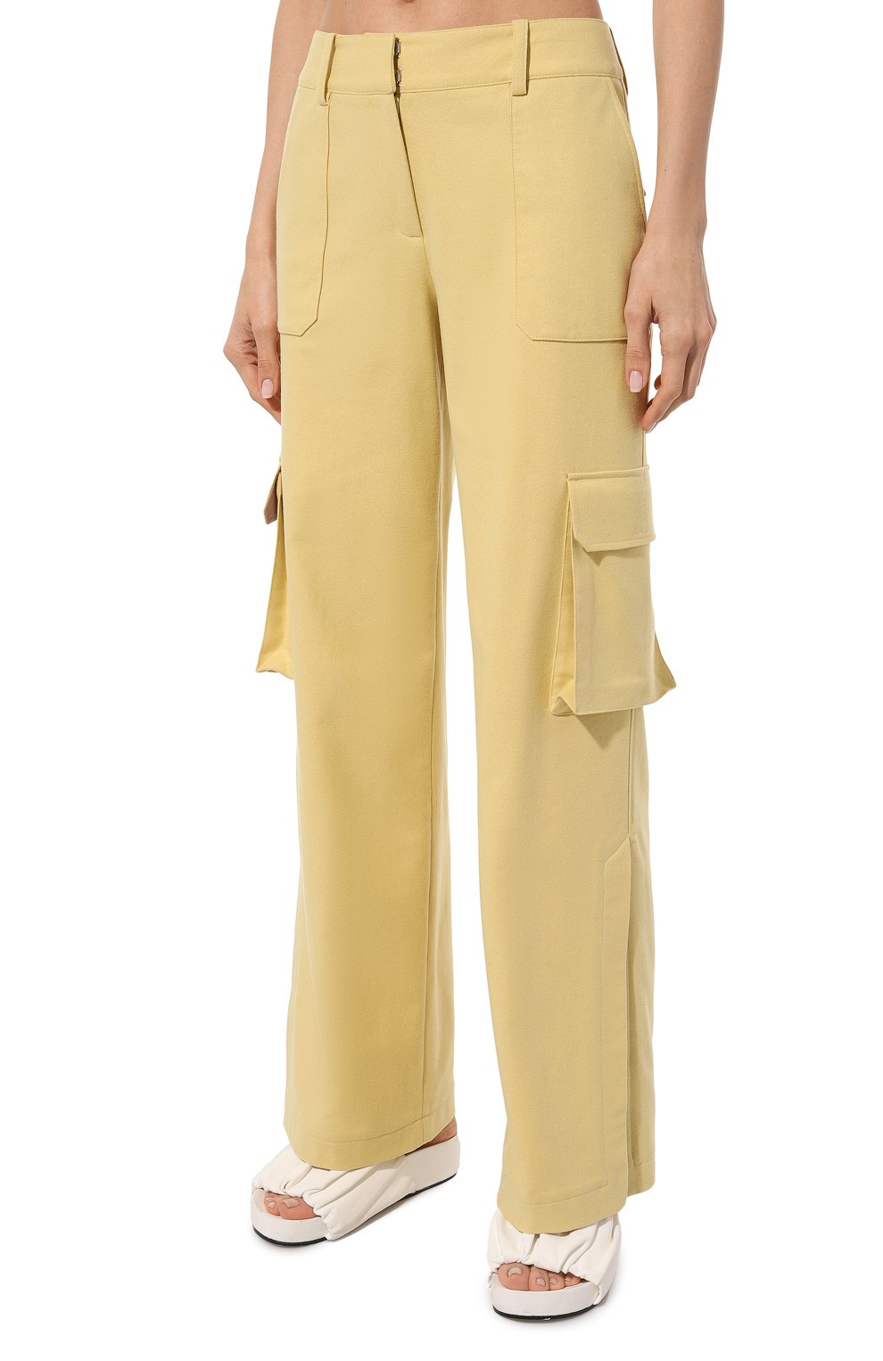 Брюки из шерсти и кашемира AND THE BRAND, арт. P005-2004-801-W24, фото 3