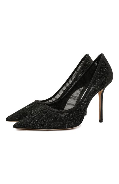 Текстильные туфли love 100 JIMMY CHOO, арт. L0VE 100/ZYD, фото 1