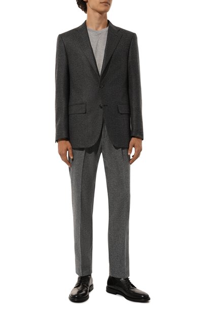 Шерстяной пиджак CORNELIANI, арт. 946008-9416219, фото 3