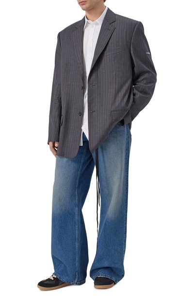 Мужской шерстяной пиджак BALENCIAGA, арт. 850763/TPT05