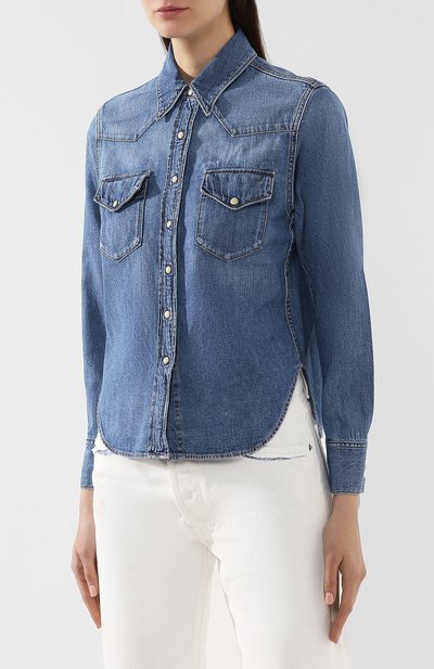 Джинсовая блузка ACNE STUDIOS, арт. AC0058, фото 3