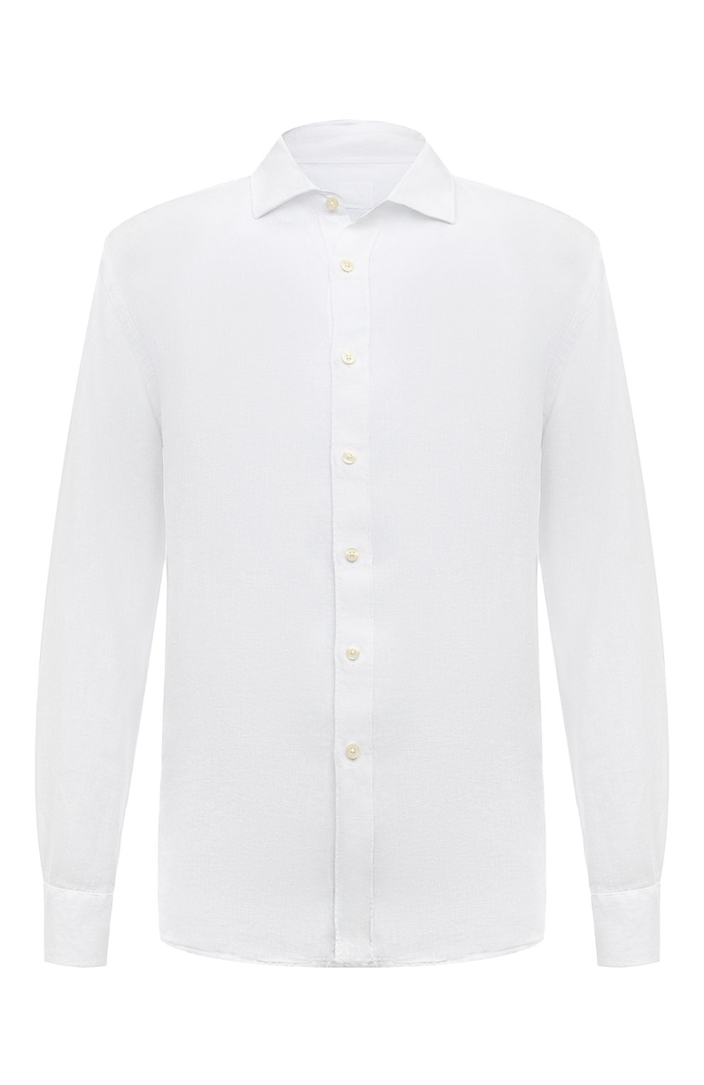 Льняная рубашка 120% LINO белого цвета по цене 25050 руб., арт. 31ALIM1311/0000115/000, фото 1 Льняная рубашка 120% LINO, арт. 31ALIM1311/0000115/000, фото 1