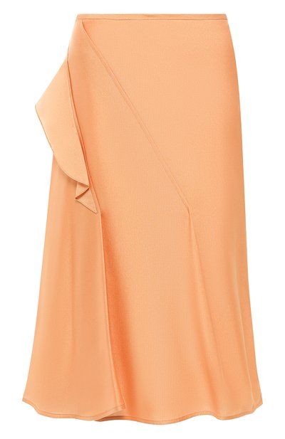 Шелковая юбка VICTORIA BECKHAM, арт. SK MID 3717 PSS19 W0VEN JERSEY, фото 1