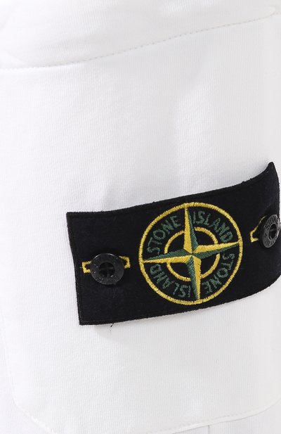 Хлопковые джоггеры STONE ISLAND, арт. 701560351, фото 5