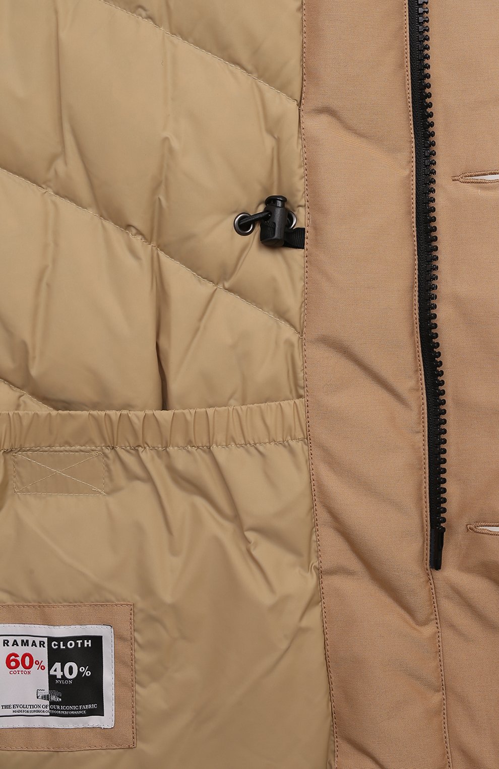 Пуховая парка WOOLRICH бежевого цвета по цене 112900 руб., арт. CFWOOU0482MRUT0001, фото 6 Пуховая парка WOOLRICH, арт. CFWOOU0482MRUT0001, фото 6