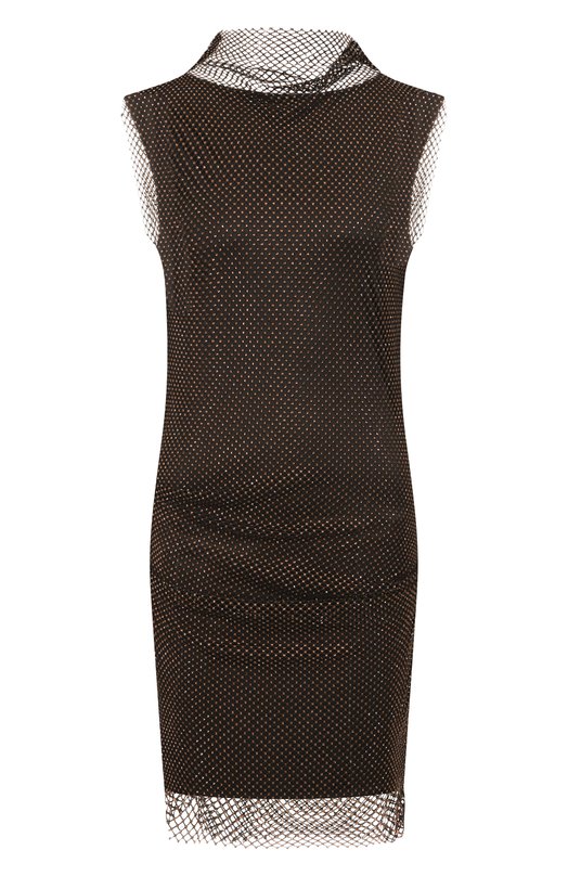 Платье с отделкой стразами Sportmax EMP0LI Чёрный EMP0LI