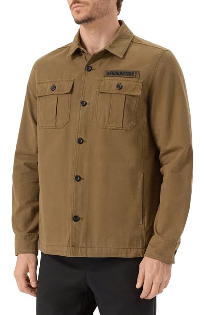 Хлопковая рубашка AERONAUTICA MILITARE, арт. AC0036UCT04233, фото 3