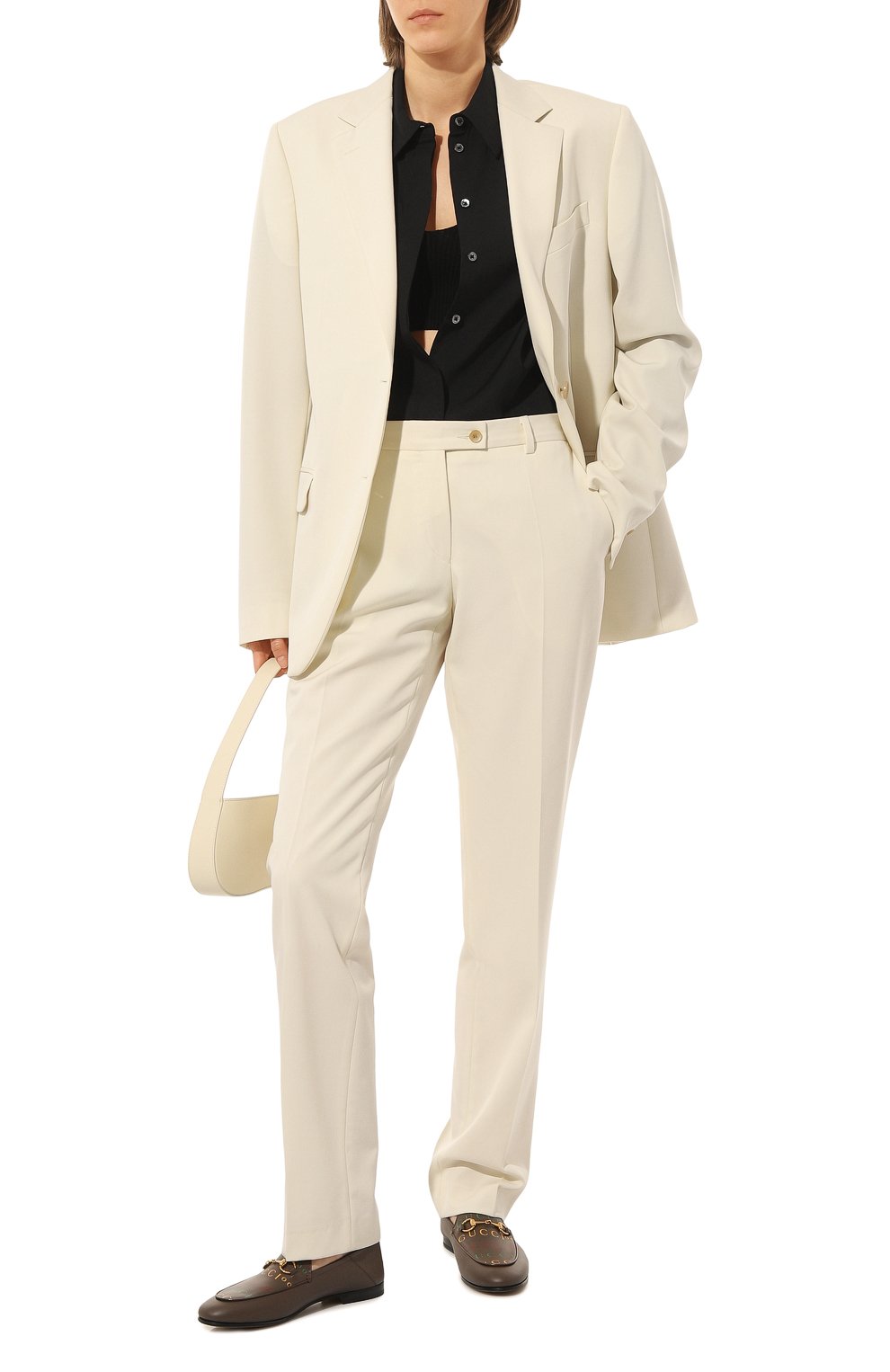 Кожаные лоферы GUCCI, арт. 678003 UHR20, фото 2