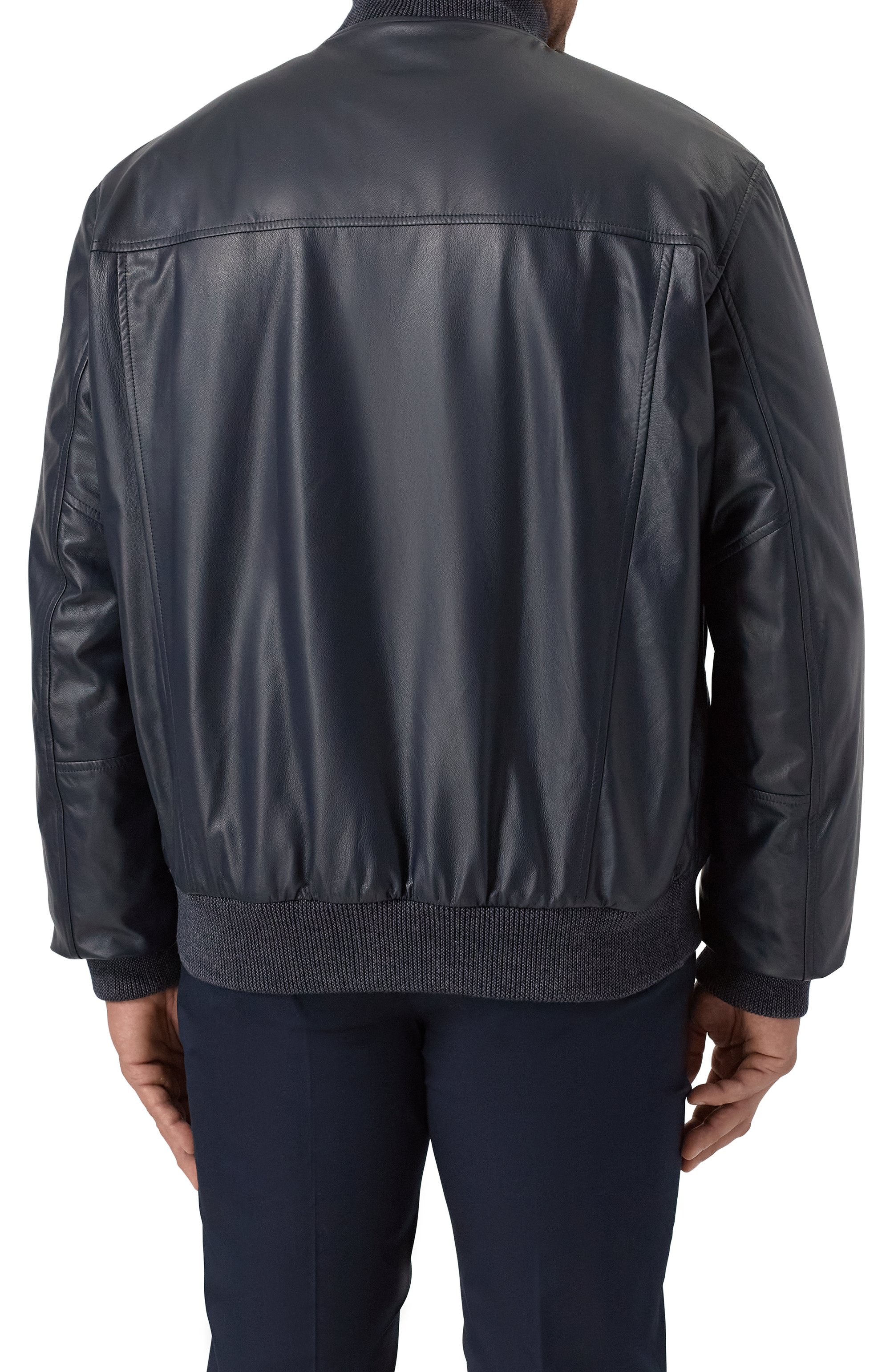 Кожаный бомбер CORTIGIANI, арт. 3AG650, фото 4