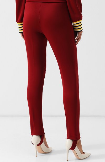 Однотонные брюки со штрипками GUCCI, арт. 526529/X7C02, фото 4