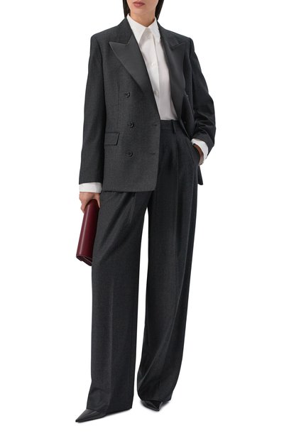 Шерстяные брюки THEORY, арт. 00801201, фото 2