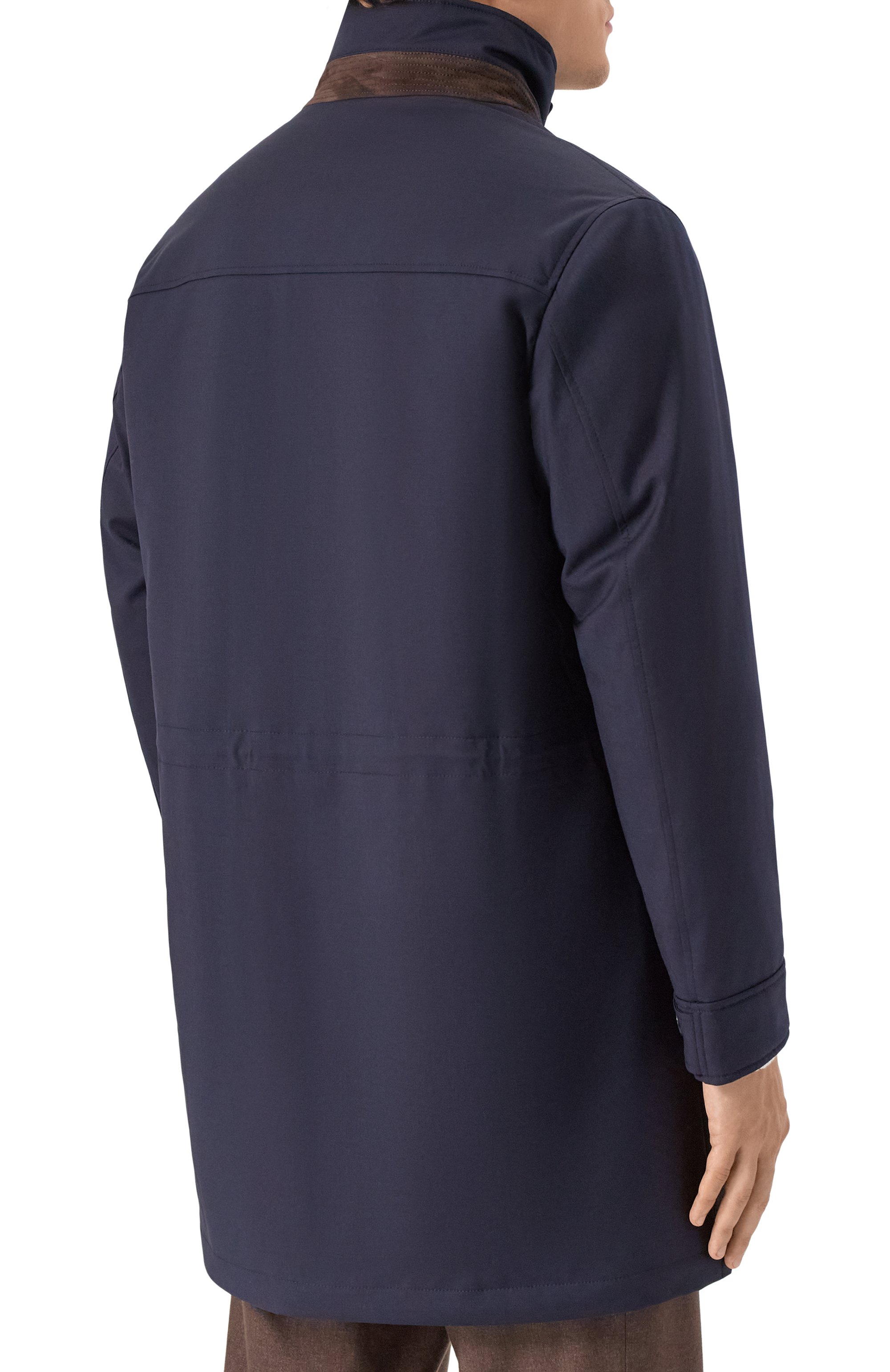 Шерстяная куртка с подкладкой из овчины ANDREA CAMPAGNA, арт. 25U692-GQ4L1S31, фото 4