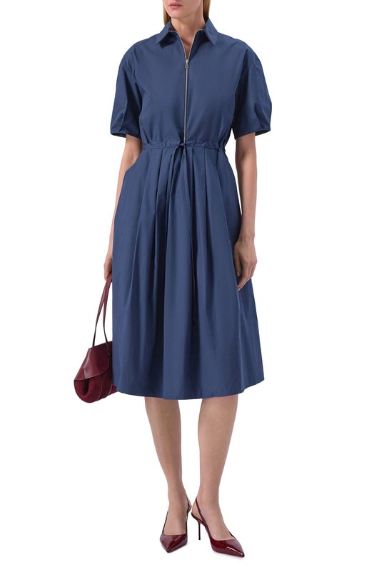 Хлопковое платье Antonelli Firenze Q6607/135B Синий  Q6607/135B Фото 2