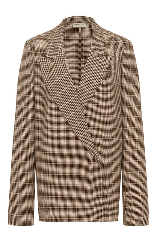 Хлопковый жакет Dries Van Noten 242-010720-9352 Бежевый 242-010720-9352