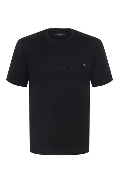 Мужская хлопковая футболка STEFANO RICCI, арт. MNH5204300/TE0001