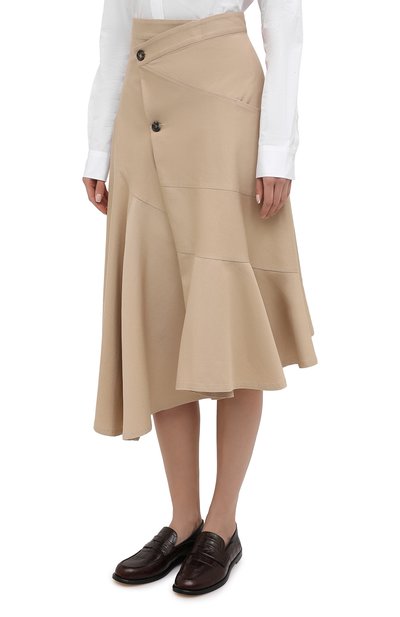 Хлопковая юбка JW ANDERSON, арт. SK0068 PG0110, фото 3