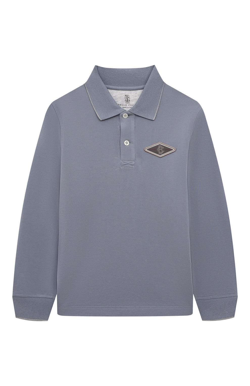 Хлопковое поло BRUNELLO CUCINELLI, арт. BE854T309A, фото 1