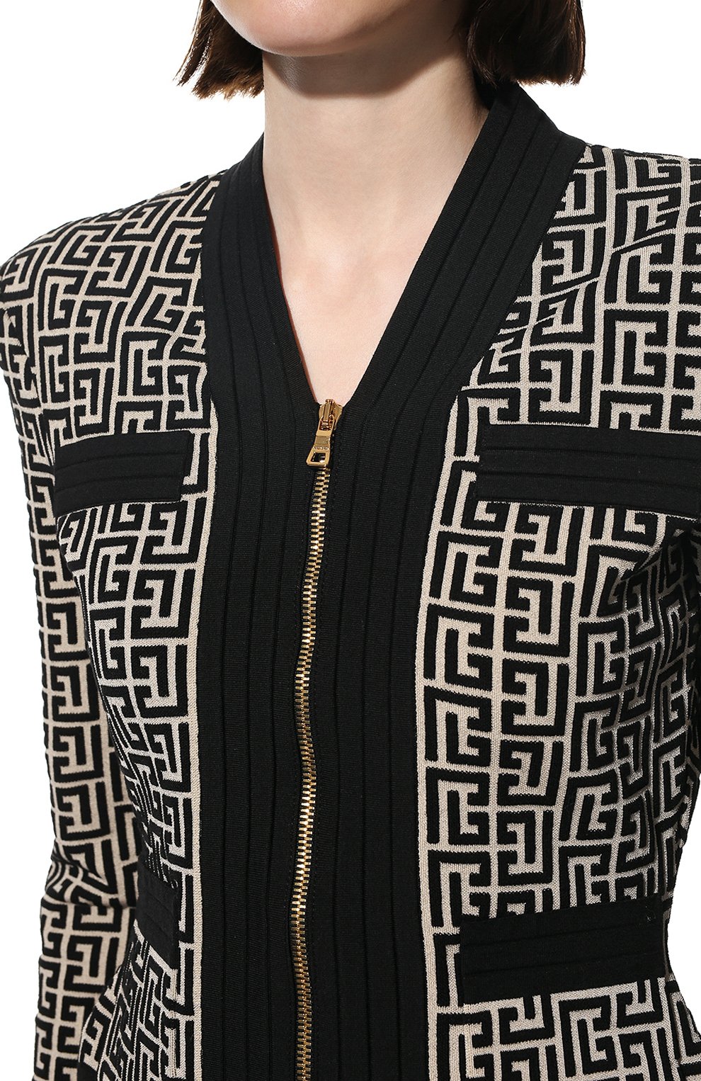 Жакет из шерсти и вискозы BALMAIN, арт. XF1KL055/KB02, фото 5