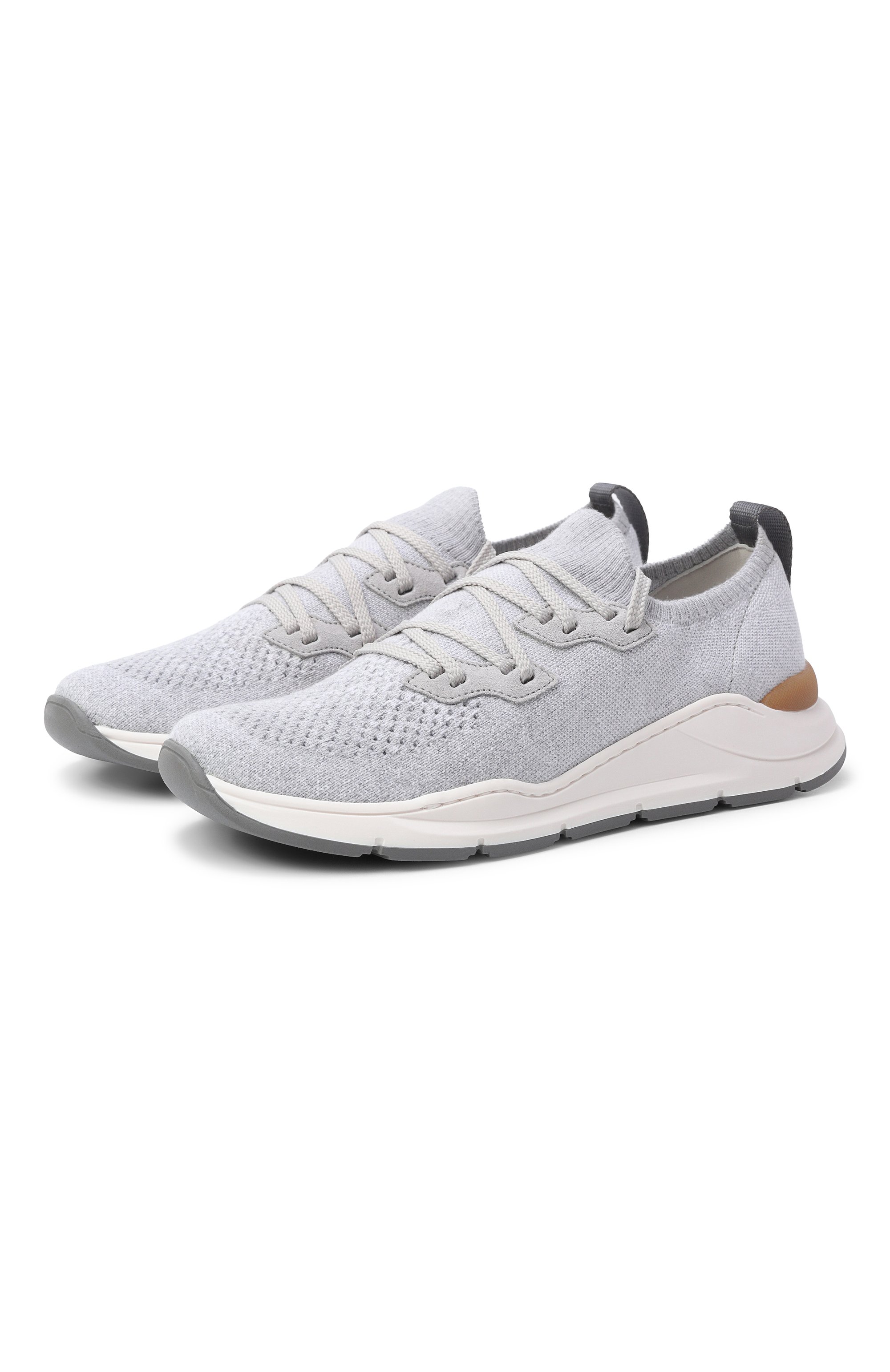 Текстильные кроссовки BRUNELLO CUCINELLI, арт. BKCSI1F148, фото 1