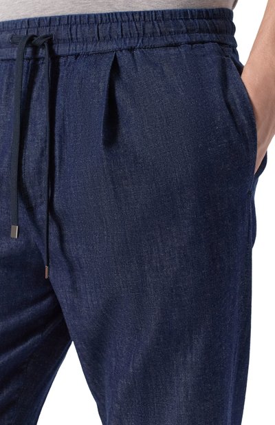 Хлопковые брюки daniel JACOB COHEN темно-синего цвета по цене 48800 руб., арт. JUM_P0017 001 T728A R1, фото 5 Хлопковые брюки daniel JACOB COHEN, арт. JUM_P0017 001 T728A R1, фото 5