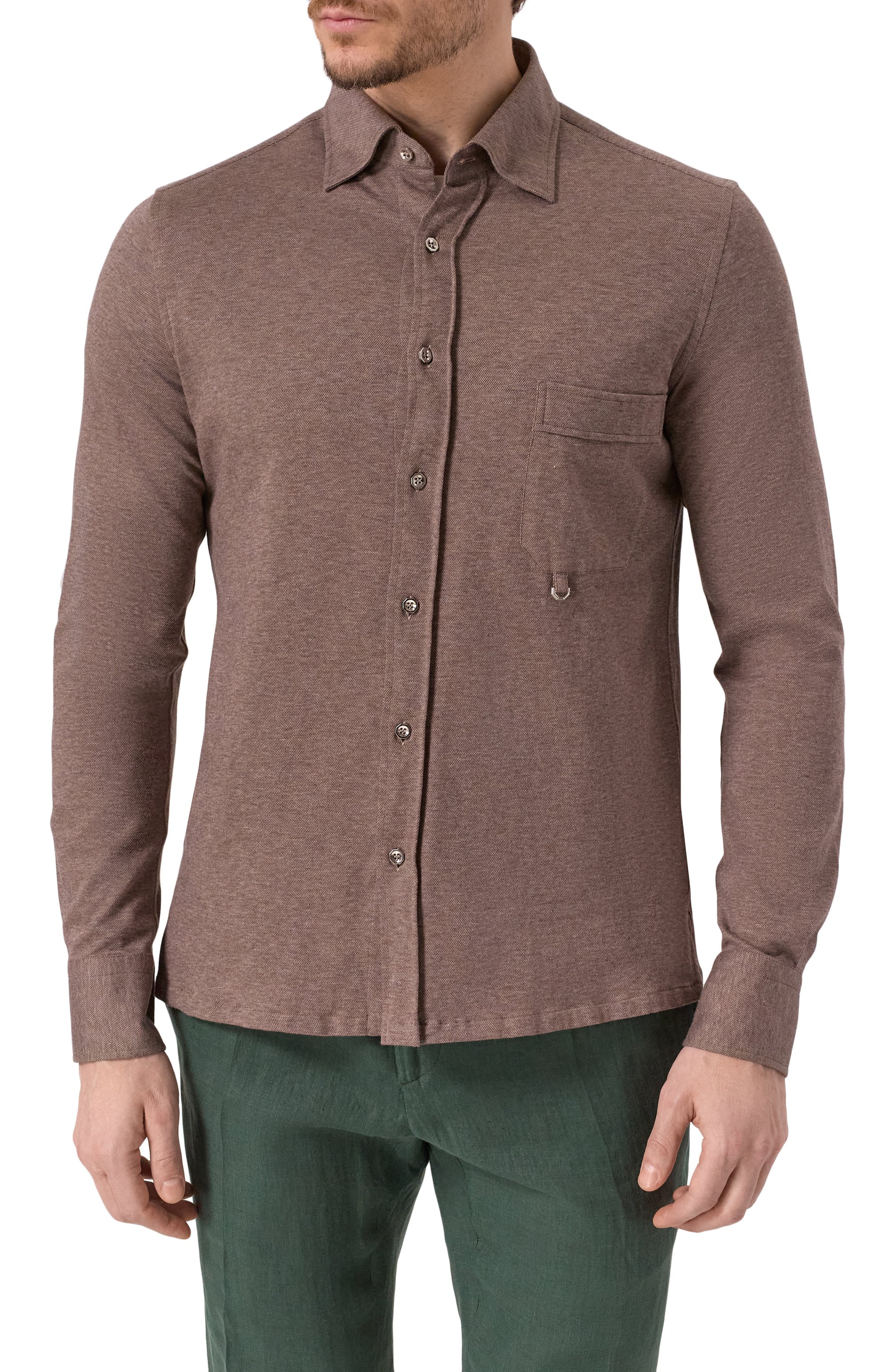 Р�убашка из хлопка и кашемира STEFANO RICCI, арт. CJ007510/TE2603, фото 3