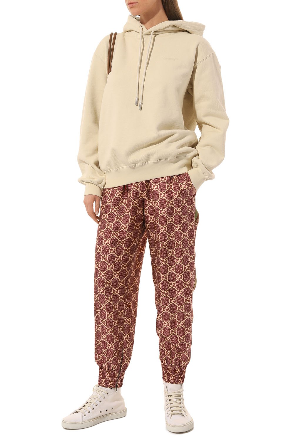 Шелковые джоггеры GUCCI, арт. 625005 XJCL5, фото 2