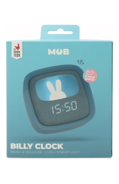 Светильник-часы billy clock and light PLAYFOREVER, арт. BILLY-DKBL-03