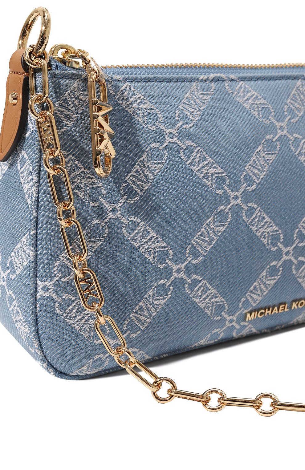 Сумка empire MICHAEL MICHAEL KORS голубого цвета по цене 21100 руб., арт. 32R4G8EW6U, фото 3 Сумка empire MICHAEL MICHAEL KORS, арт. 32R4G8EW6U, фото 3