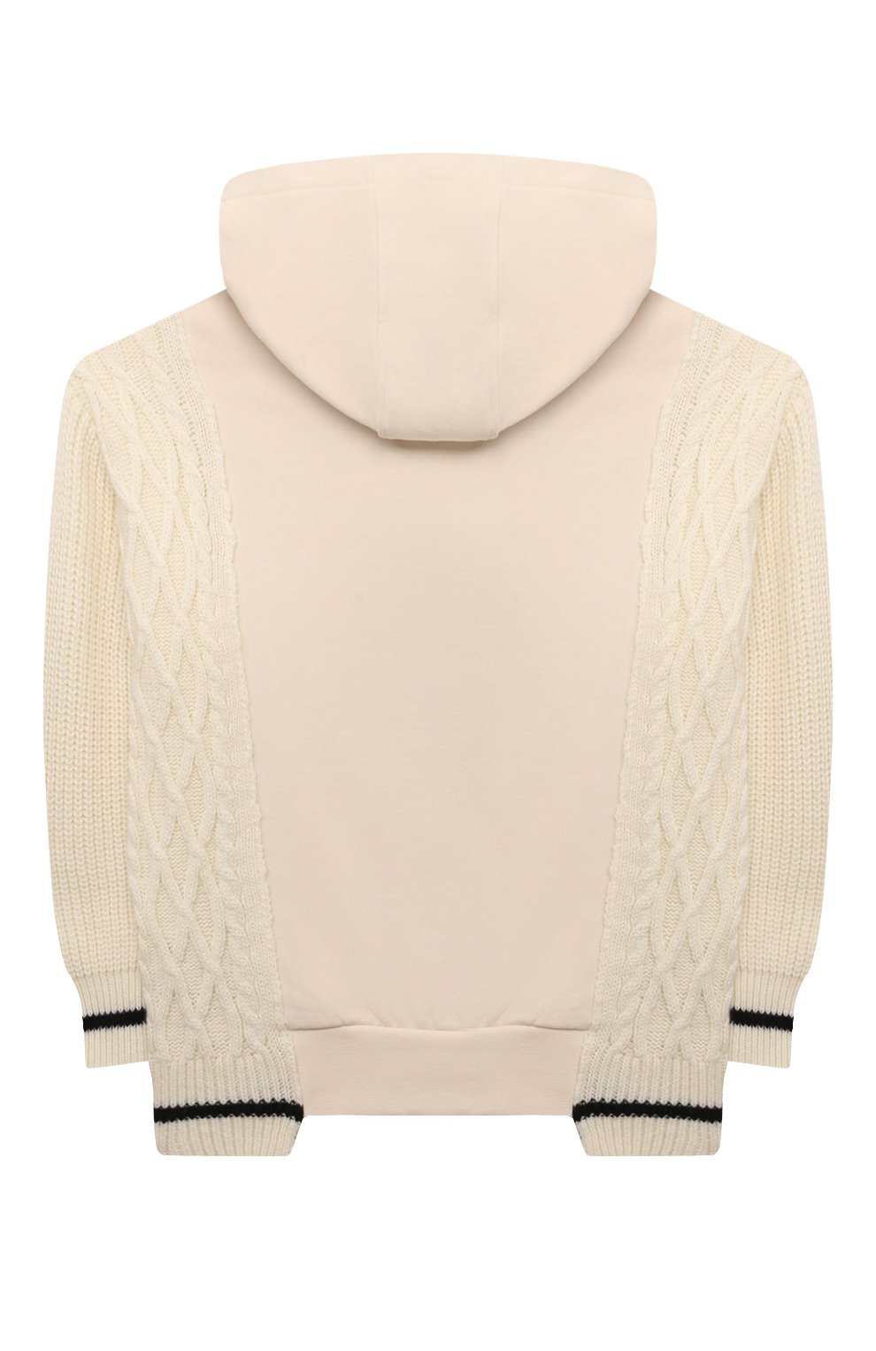 Комбинированное худи BARROW, арт. F4BKJUHS005, фото 2