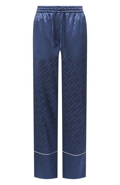 Женские атласные брюки OFF-WHITE, арт. 0WCA18ZF25FAB001