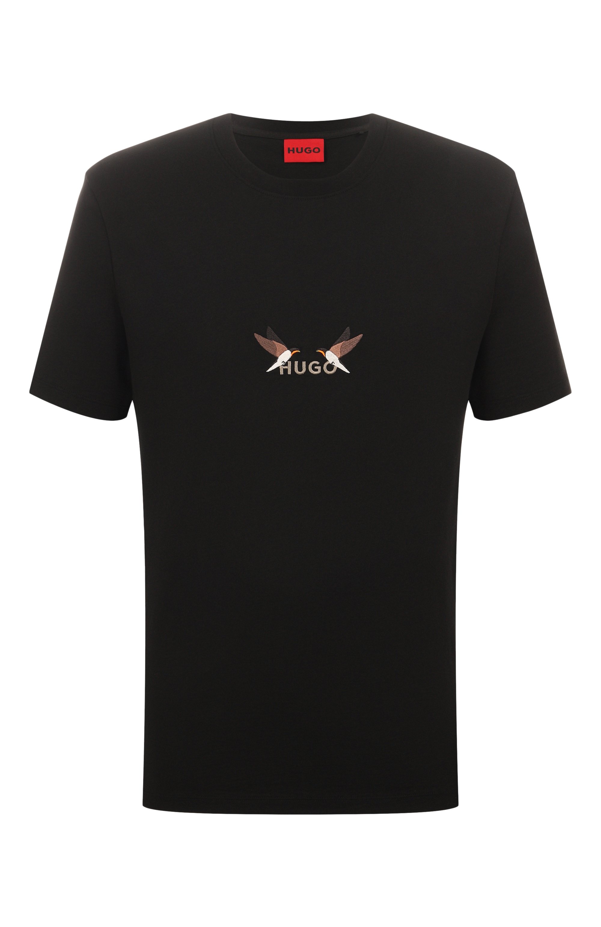 Хлопковая футболка HUGO, арт. 50549154, фото 1