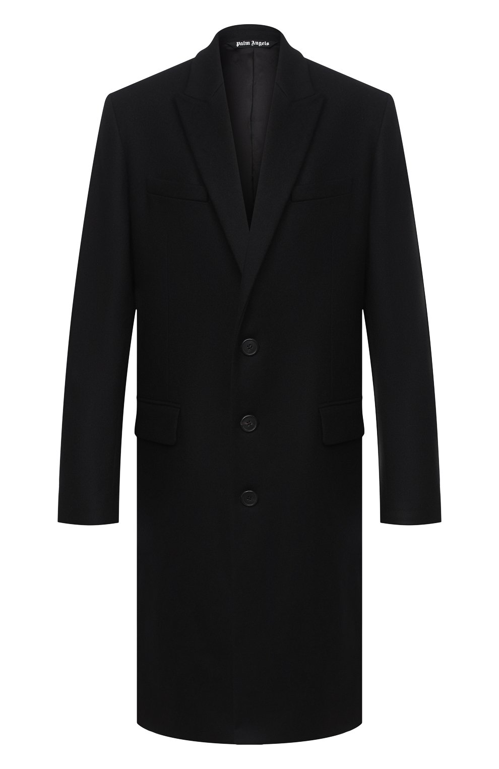 Шерстяное пальто PALM ANGELS, арт. PMEA083E20FAB0011001, фото 1