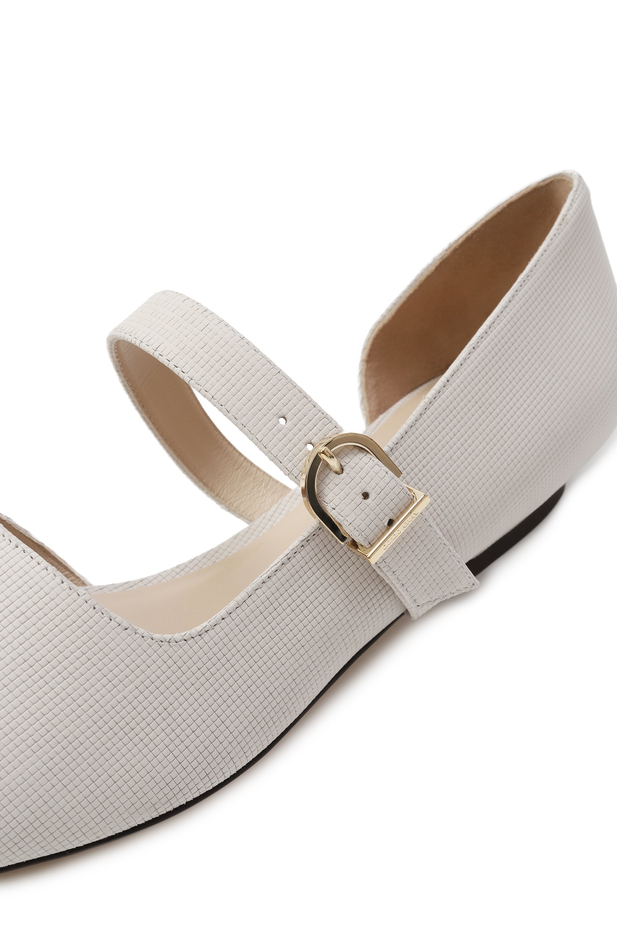 Кожаные балетки GIORGIO ARMANI, арт. X1V033/XF854, фото 7