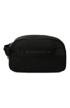 Мужской текстильный несессер GIVENCHY черного цвета, арт. BK60ECK1RG | Фото 1 (Материал сплава: Проставлено; Материал: Текстиль; Драгоценные камни: Проставлено; Размер: small)