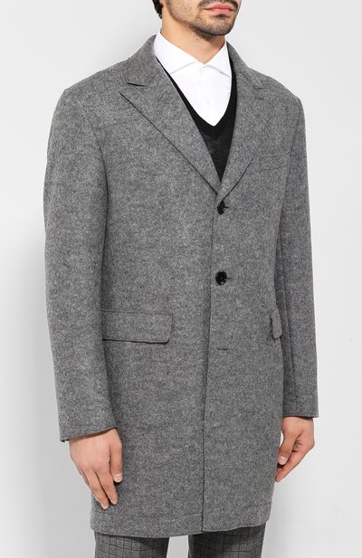 Шерстяное пальто BOSS, арт. 50417913, фото 3