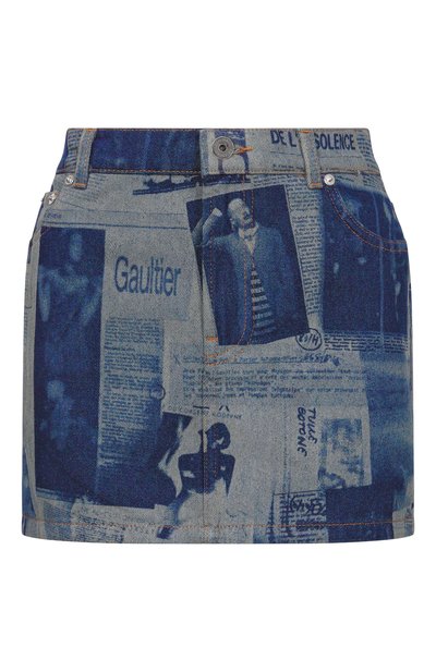Женская джинсовая юбка JEAN PAUL GAULTIER, арт. 26/01-W-SK037/D027
