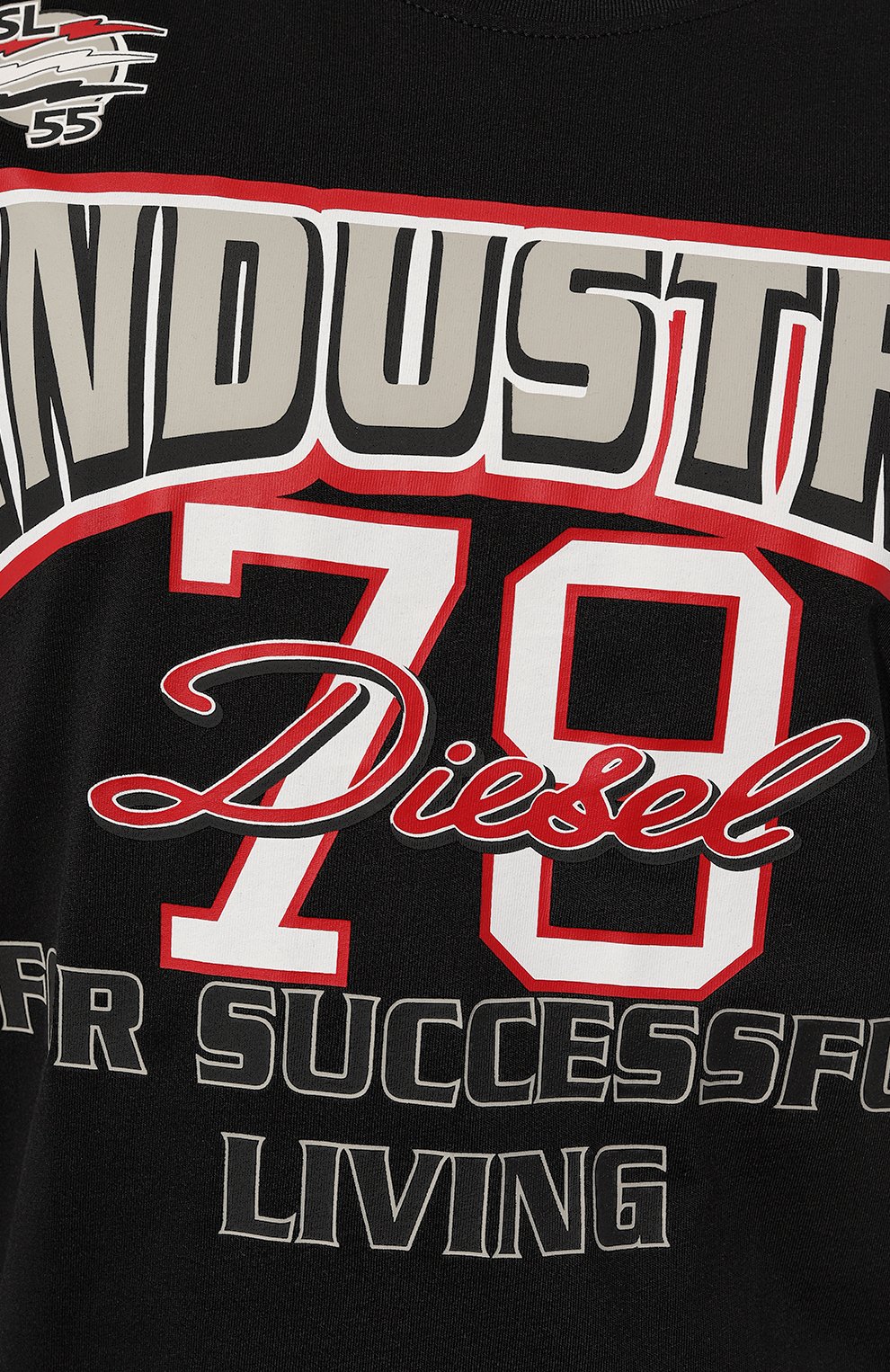 Хлопковая футболка DIESEL, арт. A11047/0GRAI, фото 5