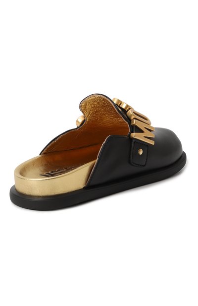 Кожаные сабо MOSCHINO, арт. 80559/VAR1/28-35, фото 3