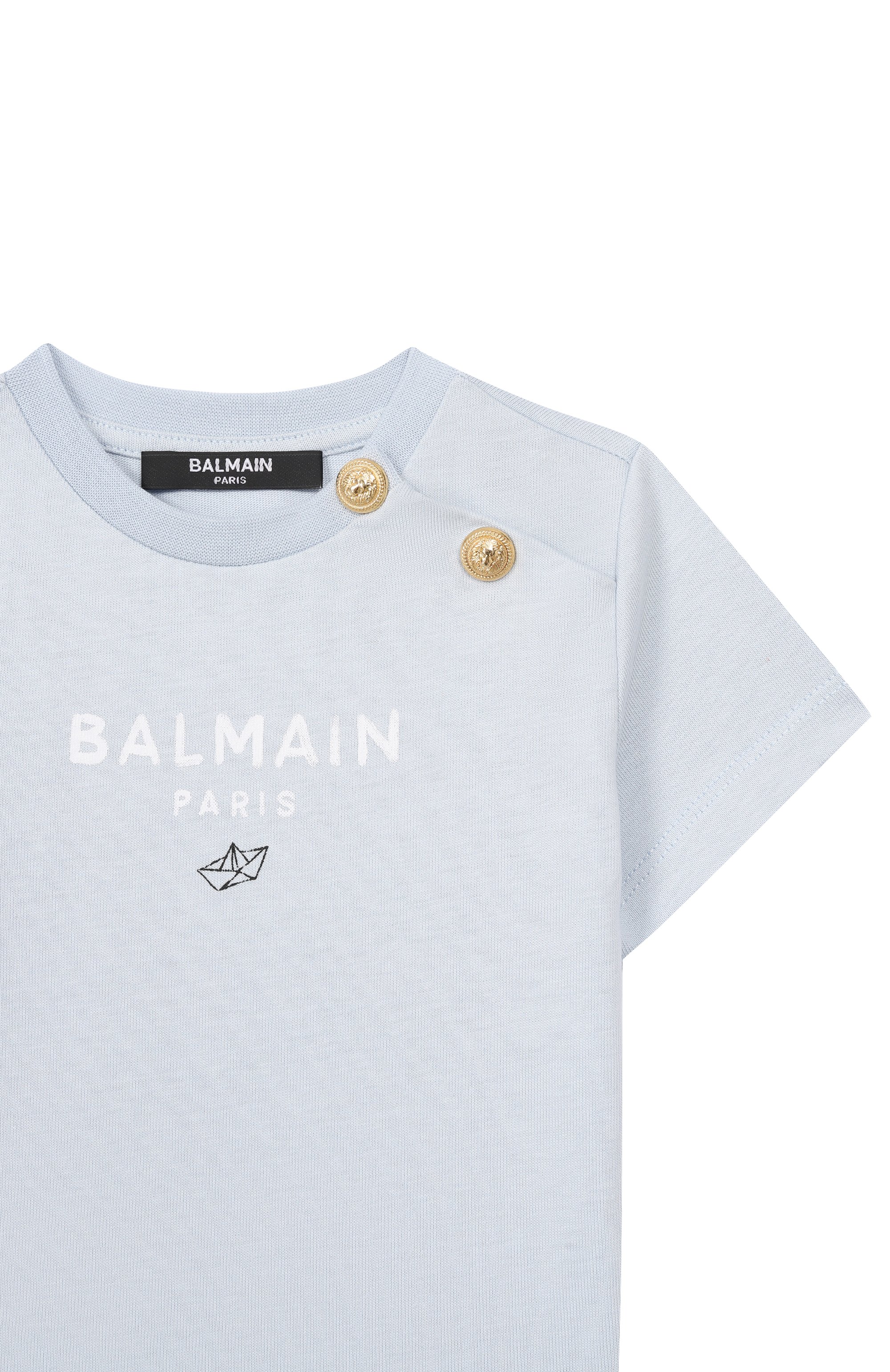 Хлопковая футболка BALMAIN, арт. BY8551, фото 3