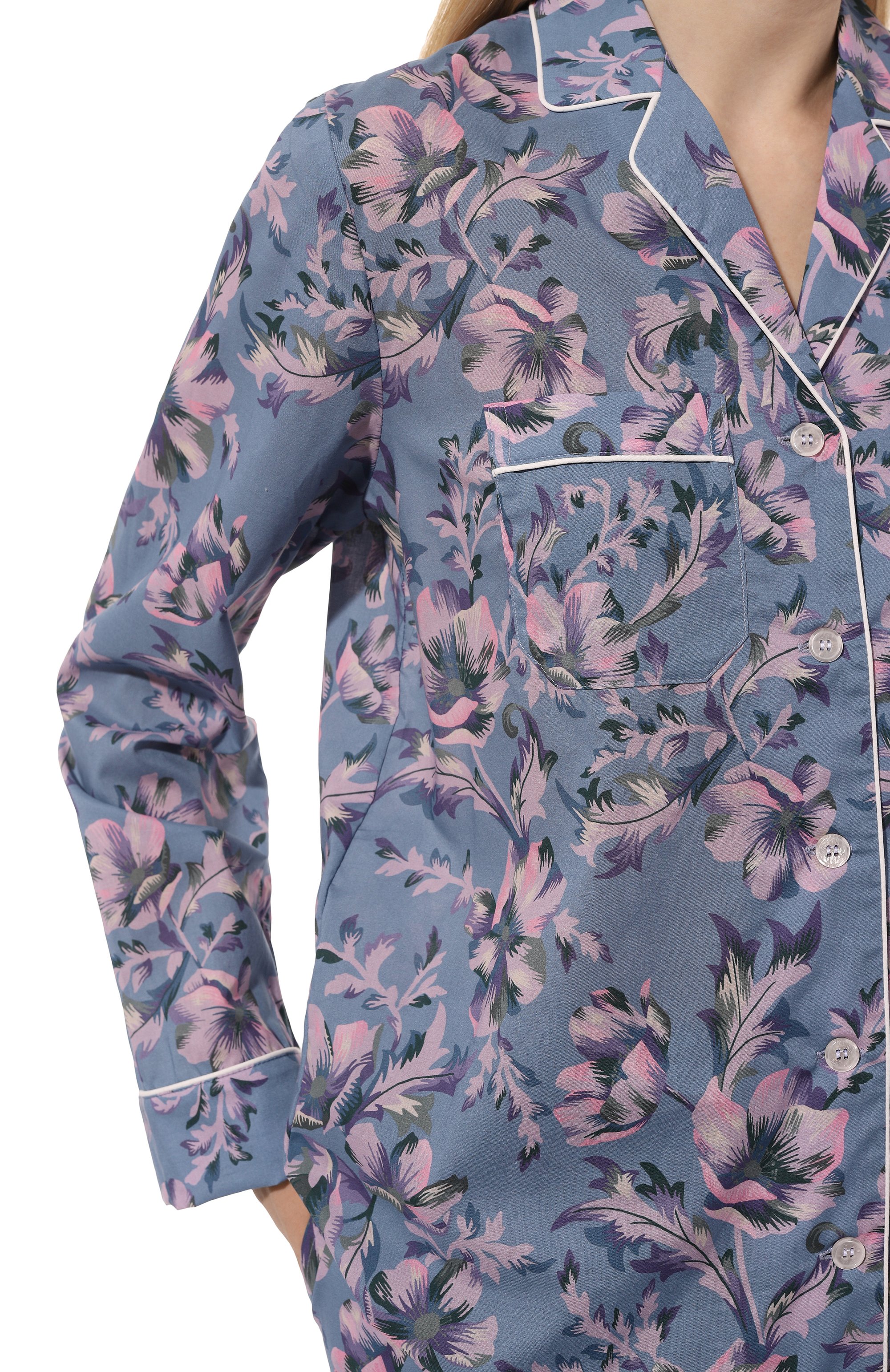 Хлопковая пижама DEREK ROSE, арт. 2012/LEDB081, фото 7