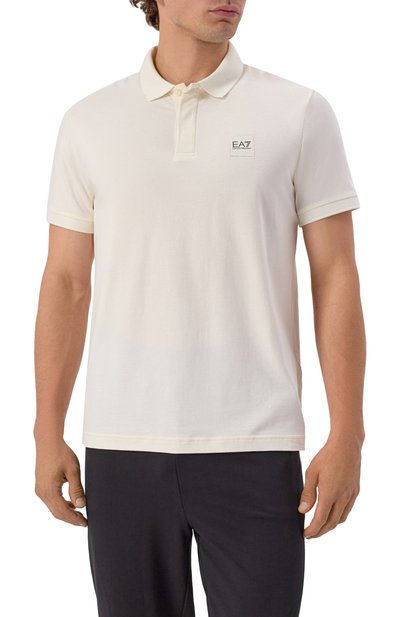 Хлопковое поло EA7, арт. 7M000901/AF10373, фото 3