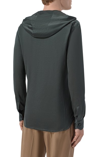 Хлопковая рубашка KITON, арт. UMCMARH09665, фото 4