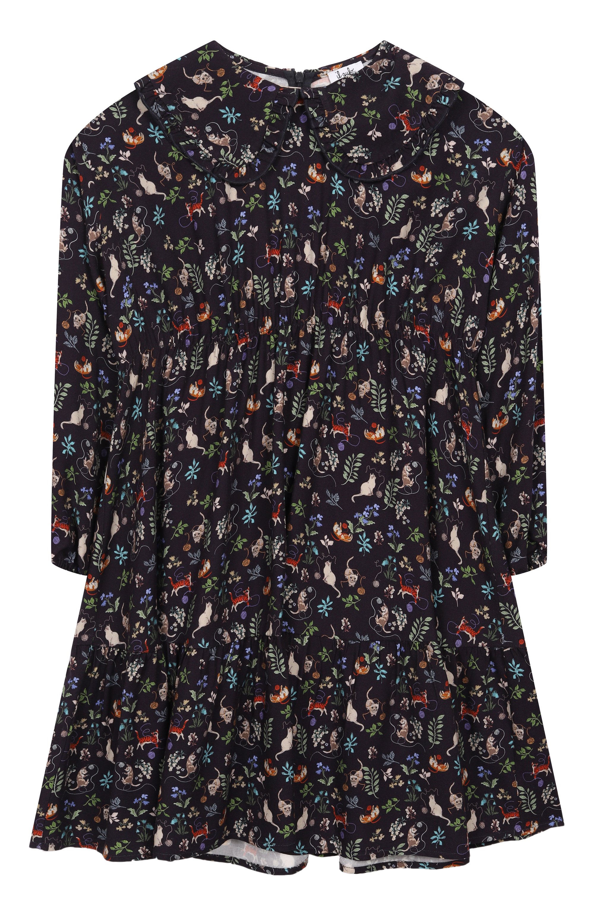 Платье из вискозы IL GUFO, арт. A25GVL0013R4009/10-14, фото 1