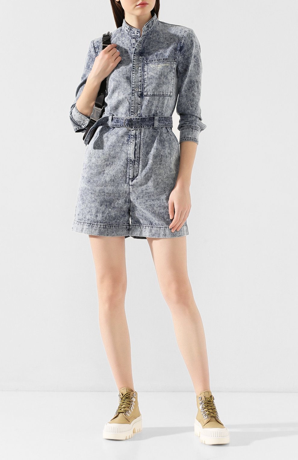 Джинсовый комбинезон STELLA MCCARTNEY синего цвета по цене 75500 руб., арт. 600459/SNH67, фото 2 Джинсовый комбинезон STELLA MCCARTNEY, арт. 600459/SNH67, фото 2