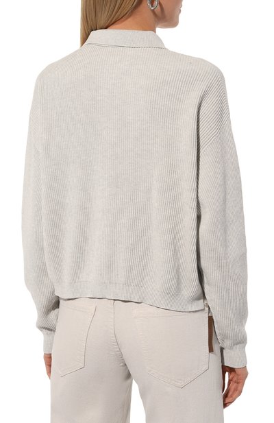 Хлопковое поло BRUNELLO CUCINELLI, арт. M19194705P, фото 4