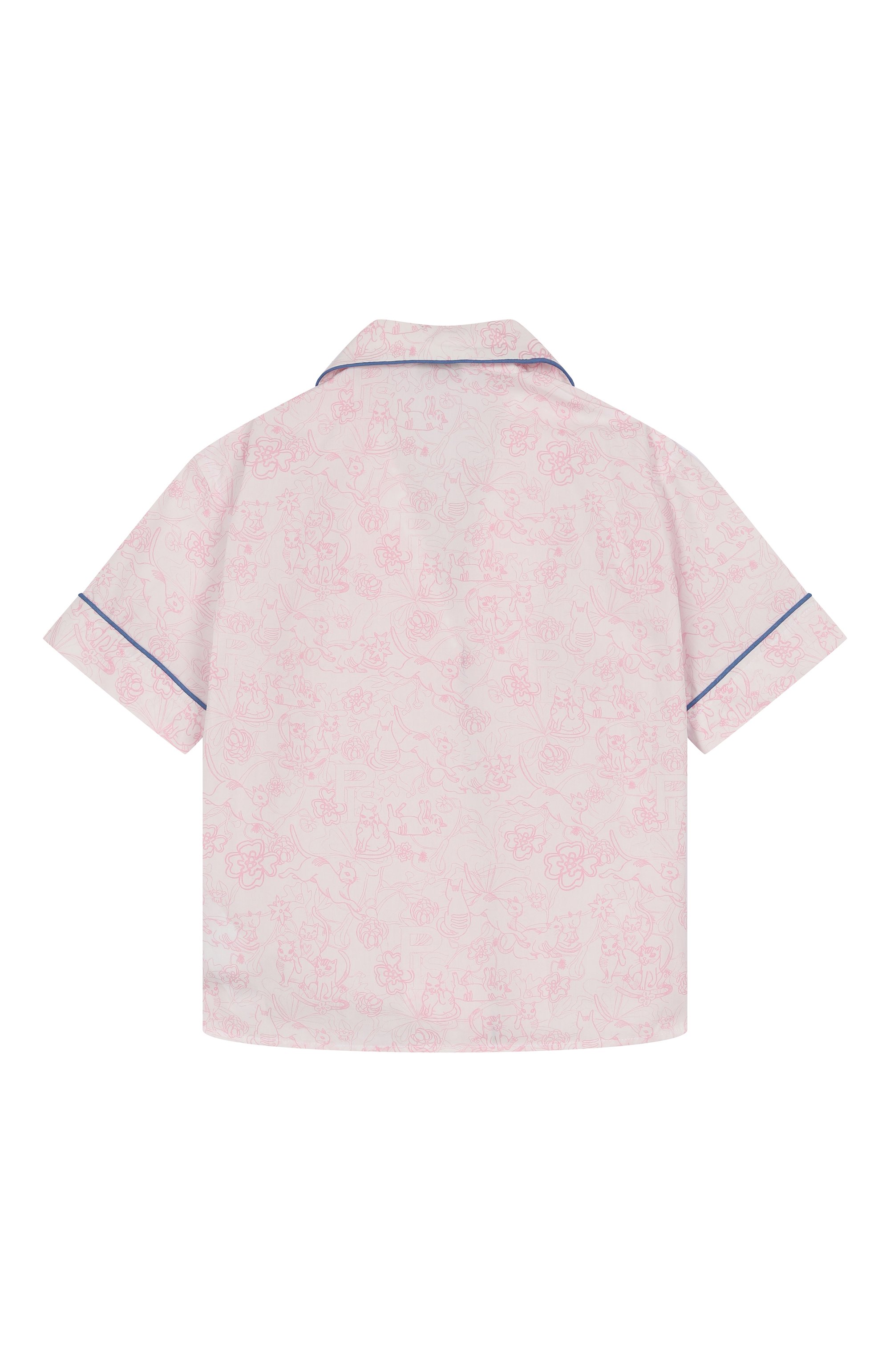 Хлопковая блузка PHILOSOPHY DI LORENZO SERAFINI KIDS, арт. I1E301/5609/4-10, фото 2