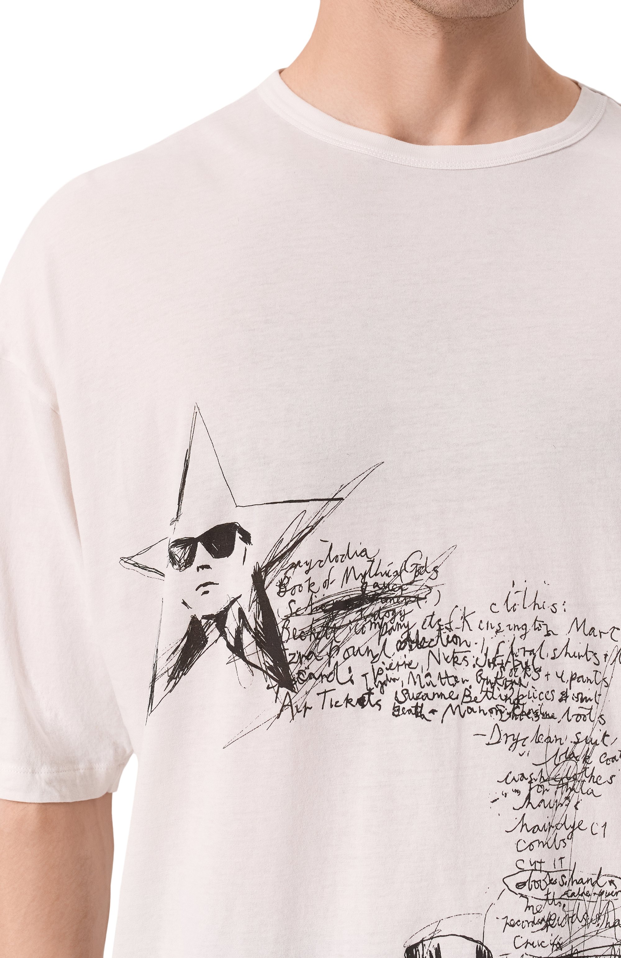 Хлопковая футболка ANN DEMEULEMEESTER, арт. B0012878/FA206, фото 5