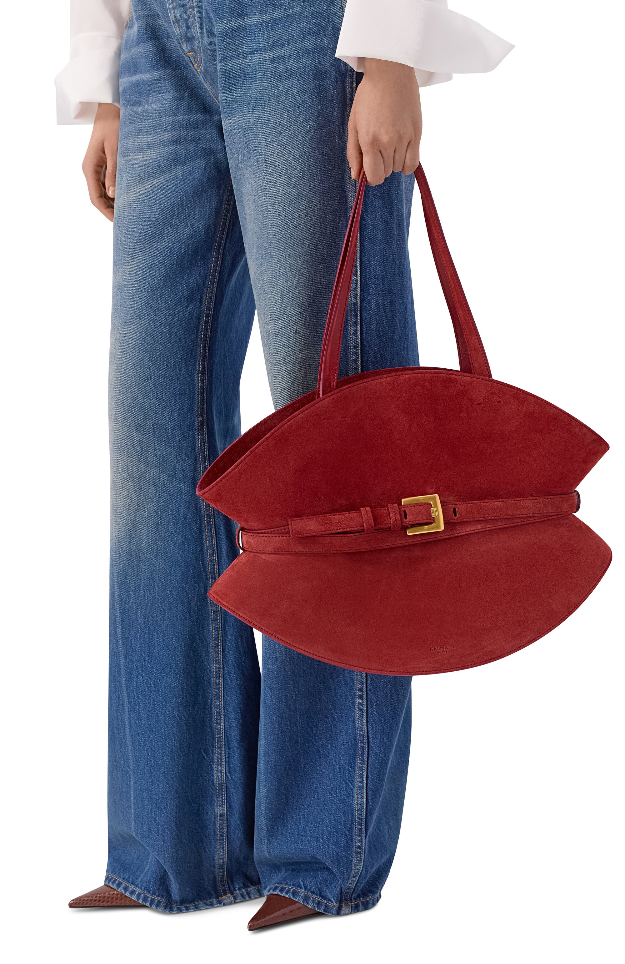 Сумка shuffle medium BALMAIN, арт. GN0DQ023/LSDD, фото 2